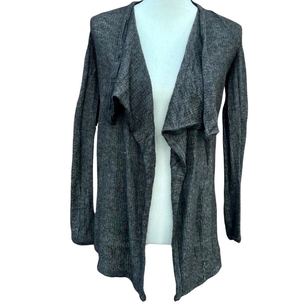 Helmut Lang Women’s Asymmetrical Alpaca Blend Cardigan Size S